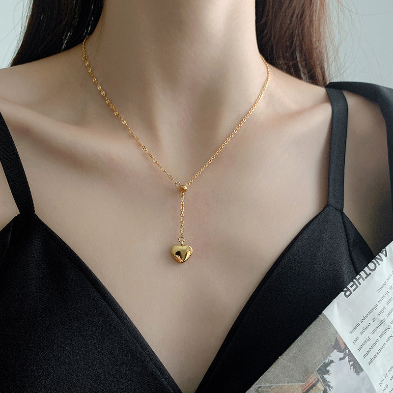 Damenschmuck Herz Charm Lagenhalskette Shop Nory