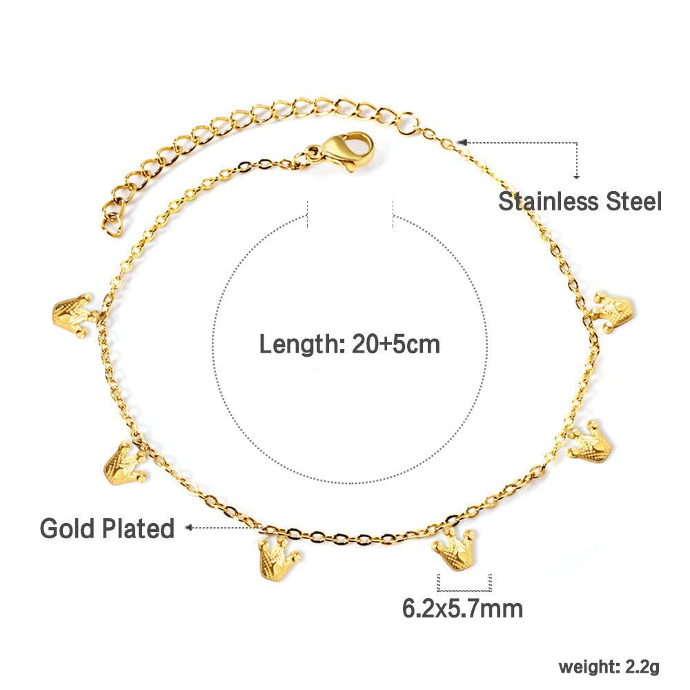 Damen zarte und elegante Kette mit goldplattierten Anhängern Shop Nory