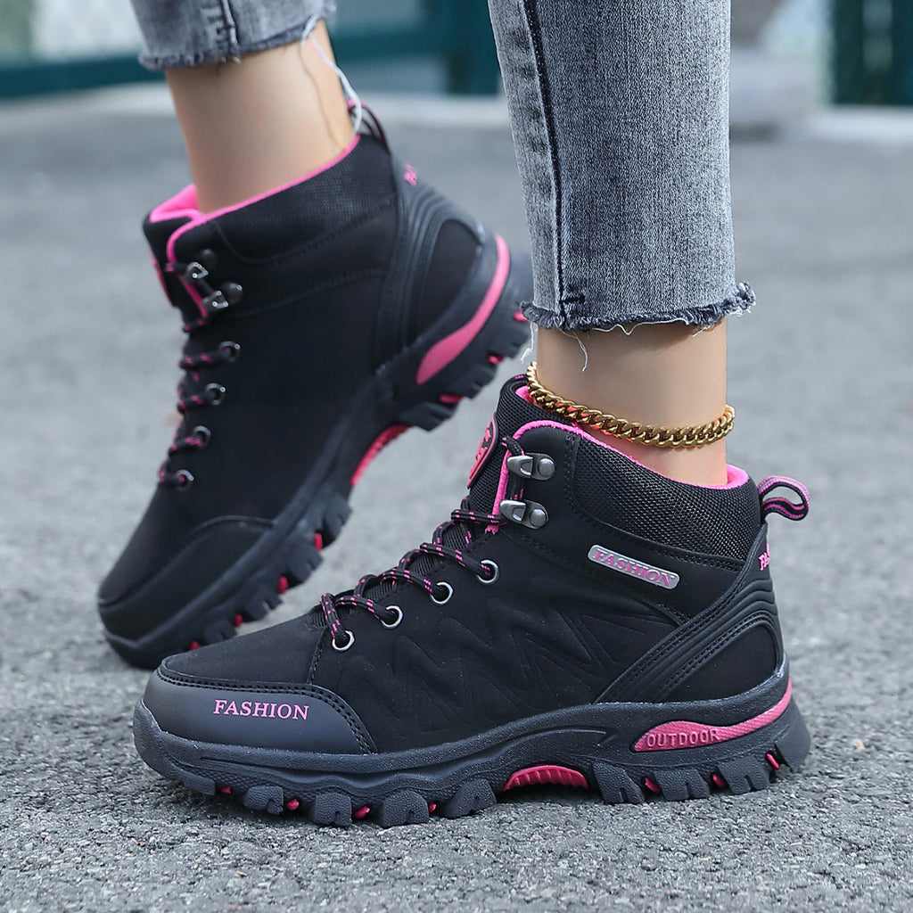Damen Multifunktionale Wanderschuhe mit grober Profilsohle und wasserabweisendem Obermaterial Shopnory