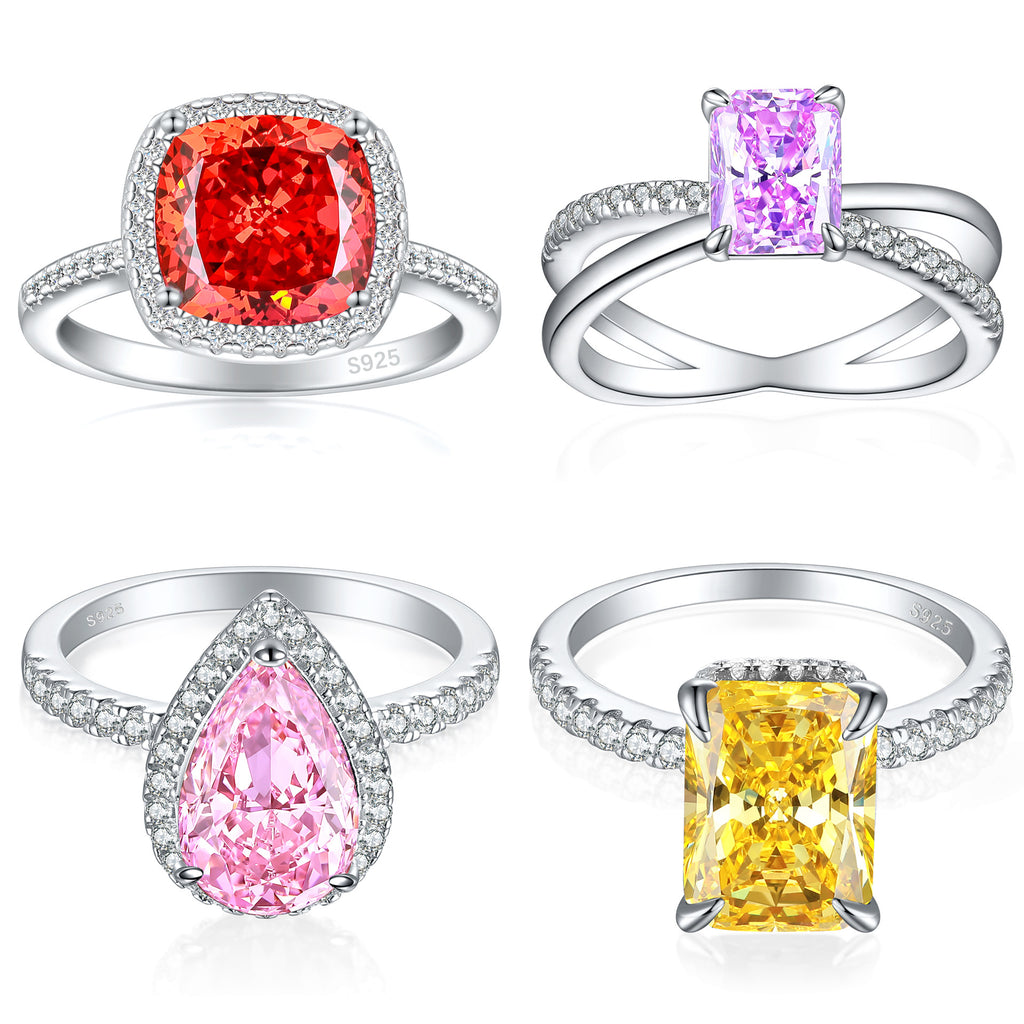 Damenring mit elegantem Kupfer-Zirkonia und filigranem Design Shop Nory