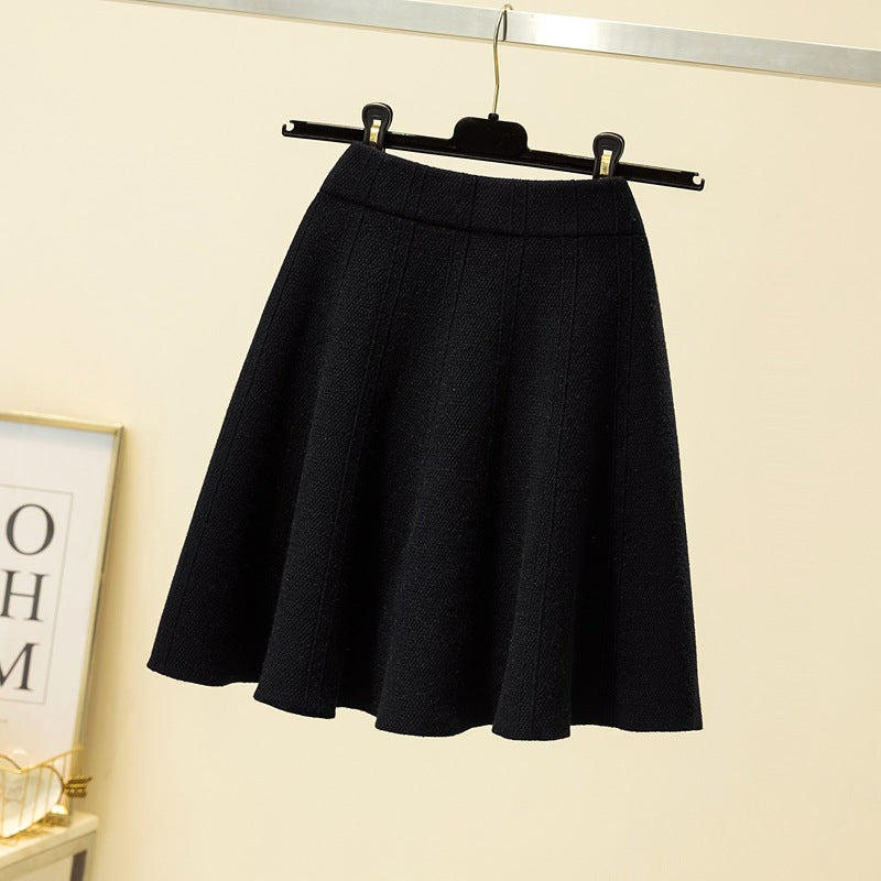 Damen Weit geschnittener, eleganter Midirock Shop Nory