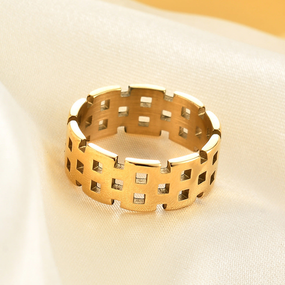 Herren Ring mit modernem, offenem Design Shop Nory