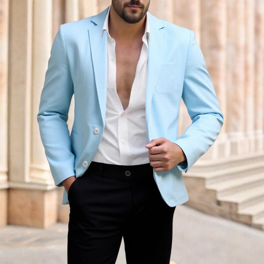 Herren eleganter Blazer mit modernem Schnitt