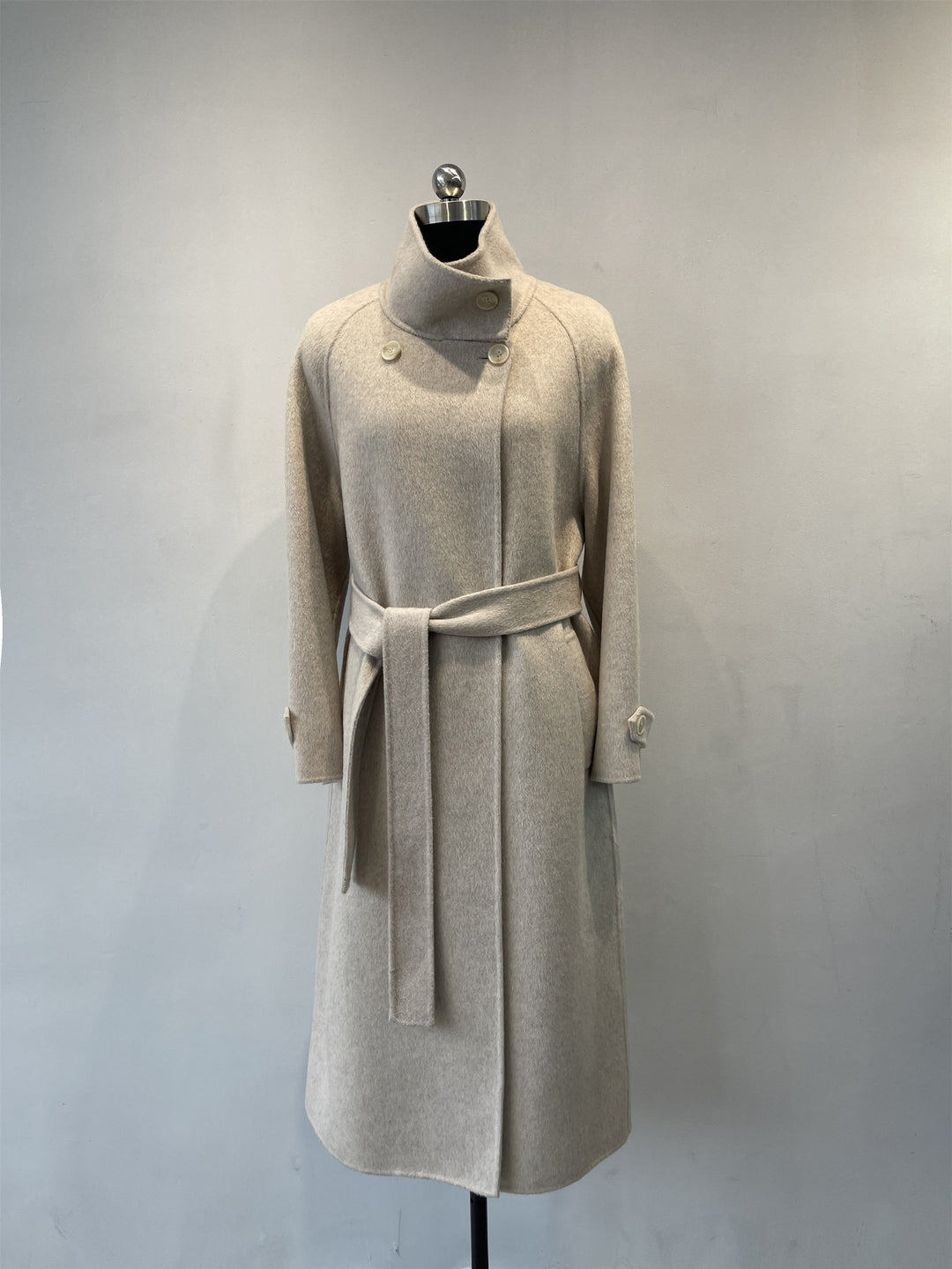 Damen Sophisticated Wollmischung Übermantel Shop Nory