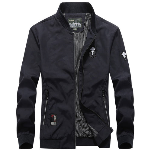 Herren Leichter Bomberblouson mit Mesh‑Futter, Reißverschlusstaschen und Stehkragen Shop Nory