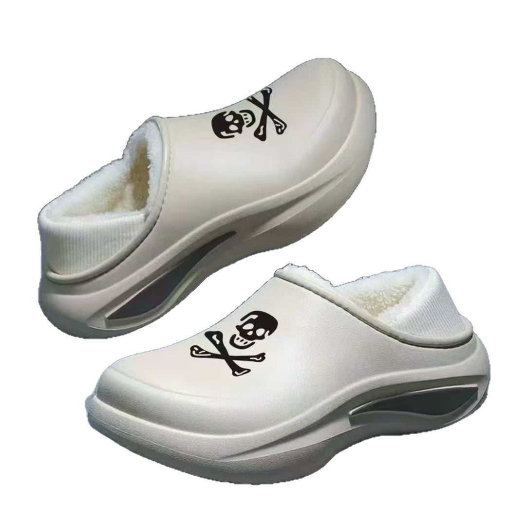 Damen Gefütterte Komfort-Clogs mit Teddyfutter und stoßdämpfender Profilsohle Shop Nory