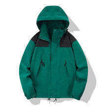 Herren wasserabweisende Softshell‑Jacke mit Kapuze, verstellbarem Saum und Multifunktionstaschen Shop Nory