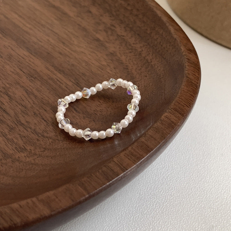 Damen Offener Ring mit funkelnden Sternmotiven Shop Nory