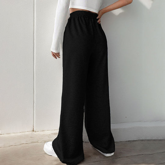 Damen Weite Sweatpants mit V-förmigem Taillenbund Shop Nory