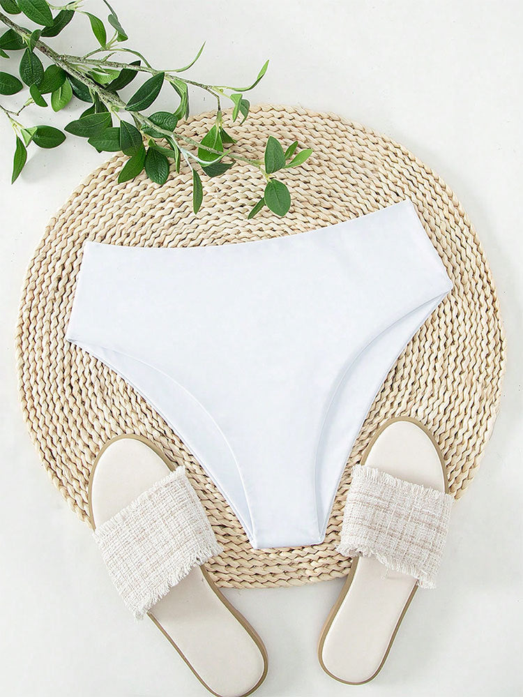 Damen Hochgeschnittener Bikini-Slip
