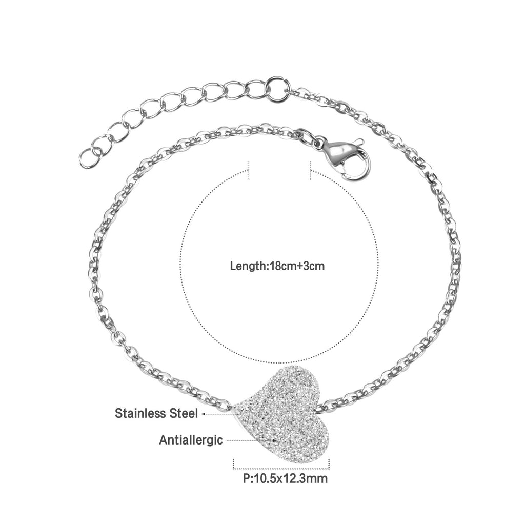 Damen Armband mit unendlichem Symbol aus antiallergischem Edelstahl Shop Nory