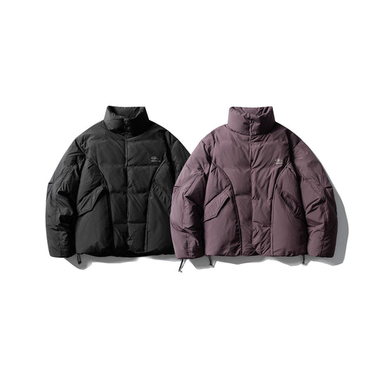 Herren Kurzboxy Isolationsjacke mit hohem Stehkragen und großen Klappentaschen Shop Nory