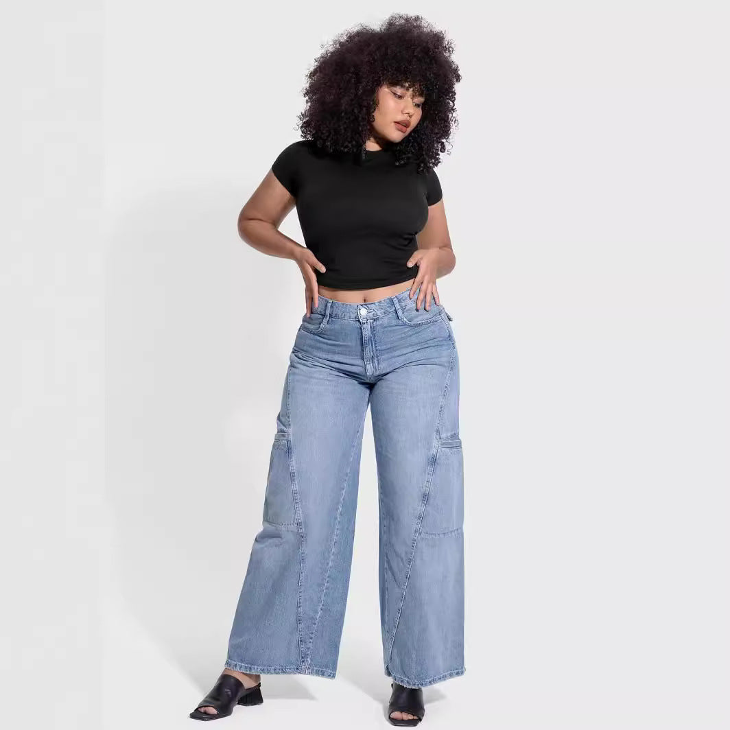Damen Figurbetontes T-Shirt