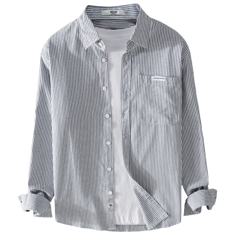 Herren Feines Cordhemd im Overshirt‑Stil mit Brusttasche, Relaxed Fit und feiner Wellenstruktur Shop Nory