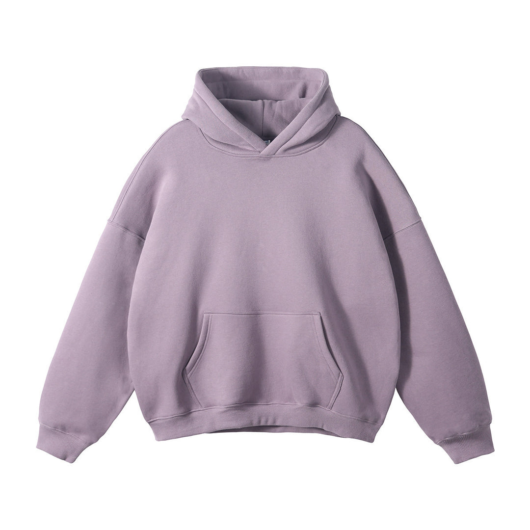 Unisex weit geschnittener Kapuzenpullover aus Bio-Baumwolle mit Kängurutasche Shop Nory