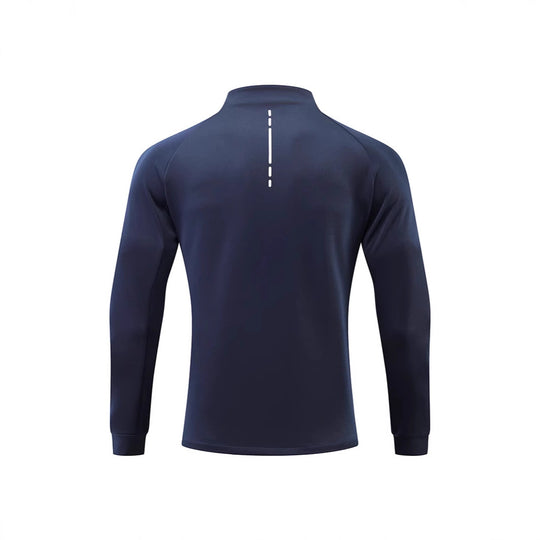 Herren Lauf-Trainingsjacke mit windabweisendem Stretch, Slim-Fit und Reißverschlusstaschen Shop Nory
