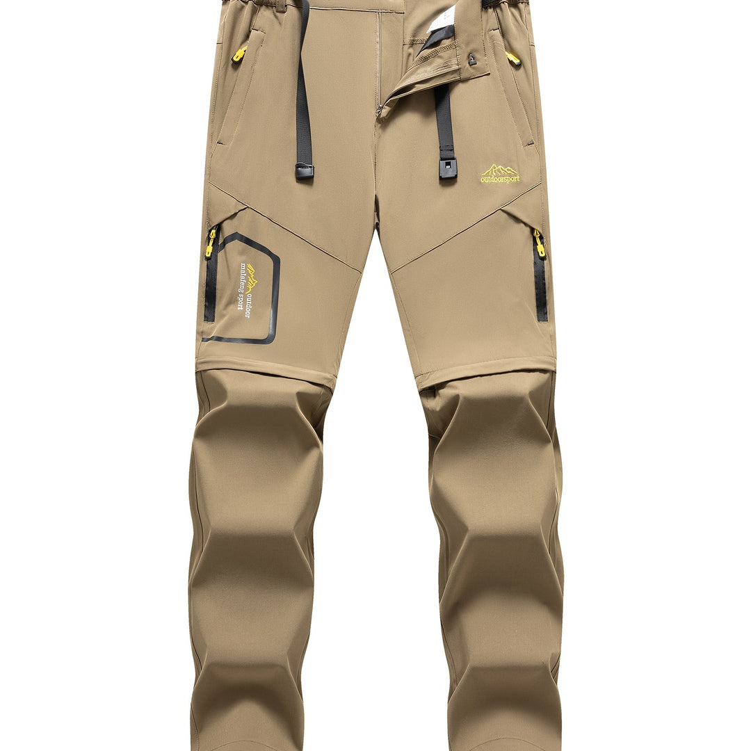 Herren Technische Softshell Zipp‑Wanderhose mit abnehmbaren Beinen und verstellbarem Gürtel Shop Nory
