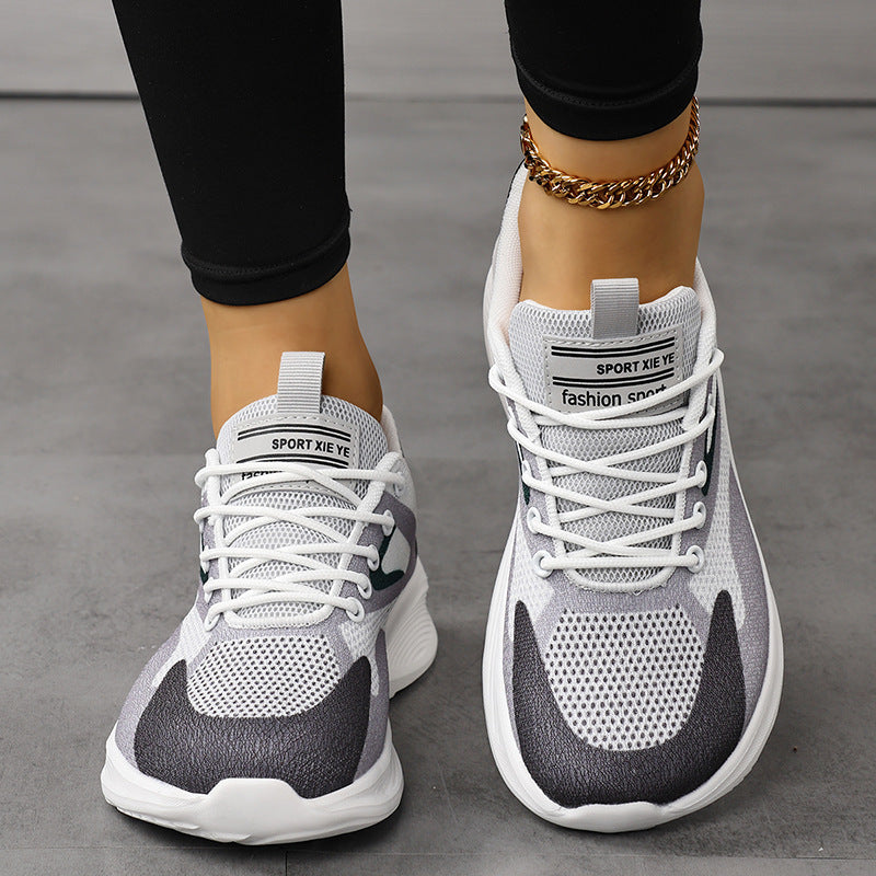 Damen Leichte Mesh-Laufschuhe mit gedämpfter EVA-Plateausohle und Komfort-Fußbett Shop Nory