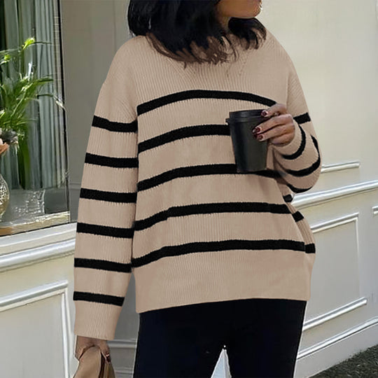 Damen nan oversized Mohair-Strickpullover mit weitem Carmen-Boat-Ausschnitt und flauschiger Struktur Shop Nory