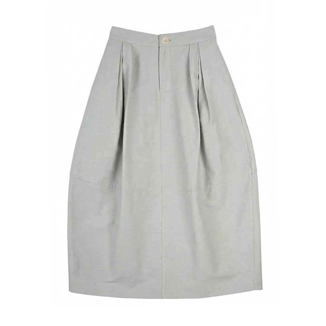Damen Eleganter Midirock mit Falten Shop Nory