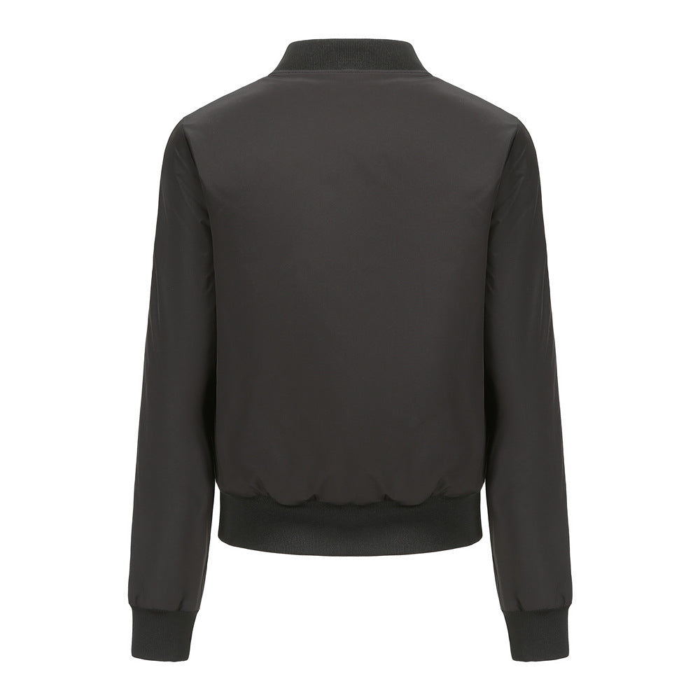 Damen moderne Funktionsjacke mit sportlichen Streifen Shopnory