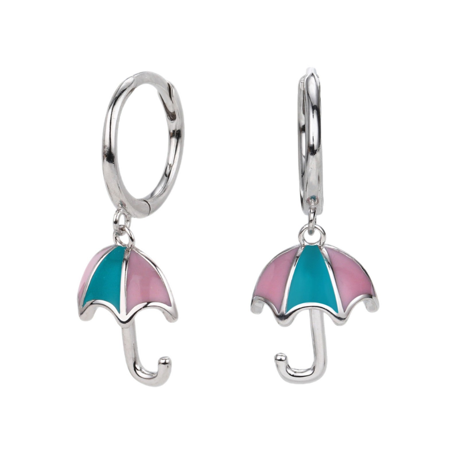 Damen Ohrhänger im stilvollen Regenschirm-Design aus 925 Sterling Silber Shop Nory