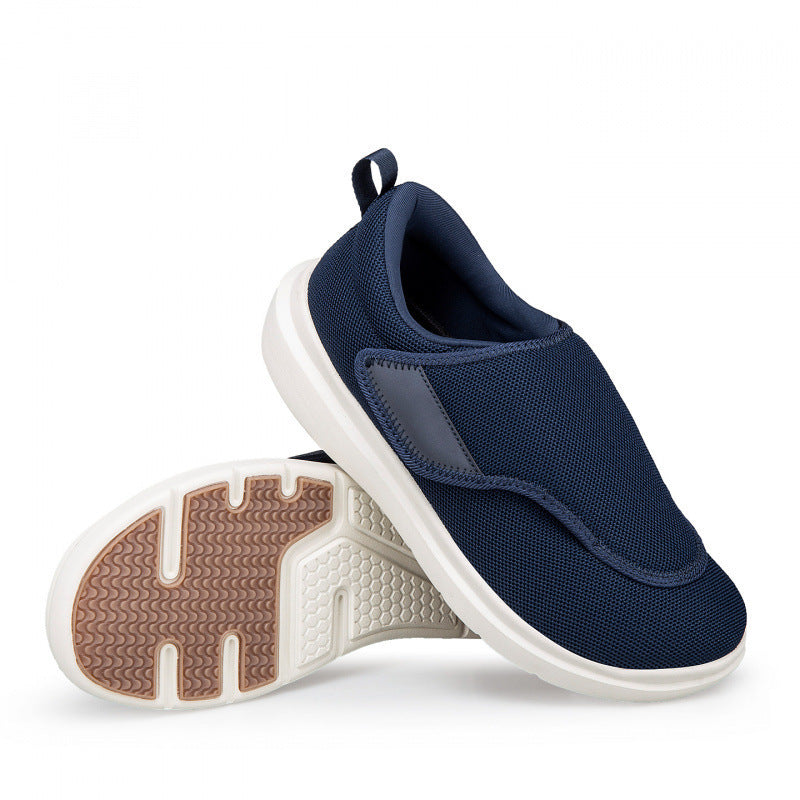 Herren Atmungsaktive Slip-On Sneaker mit Klettverschluss Shop Nory