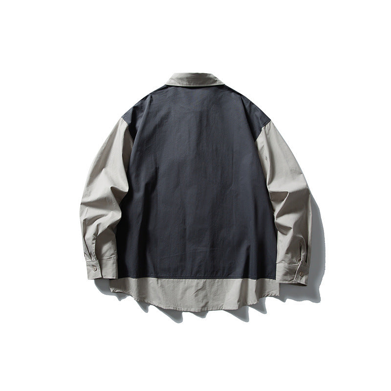 Herren Layering‑Hemd mit integrierter Utility‑Weste und Pattentaschen Shop Nory