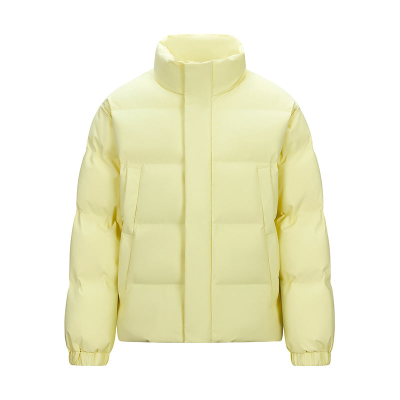 Herren Gepolsterte Steppjacke mit hohem Stehkragen und verdeckter Reißverschluss Shop Nory