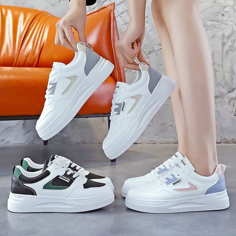 Damen moderne Sneaker mit gepolstertem Innenfutter und rutschfester Sohle