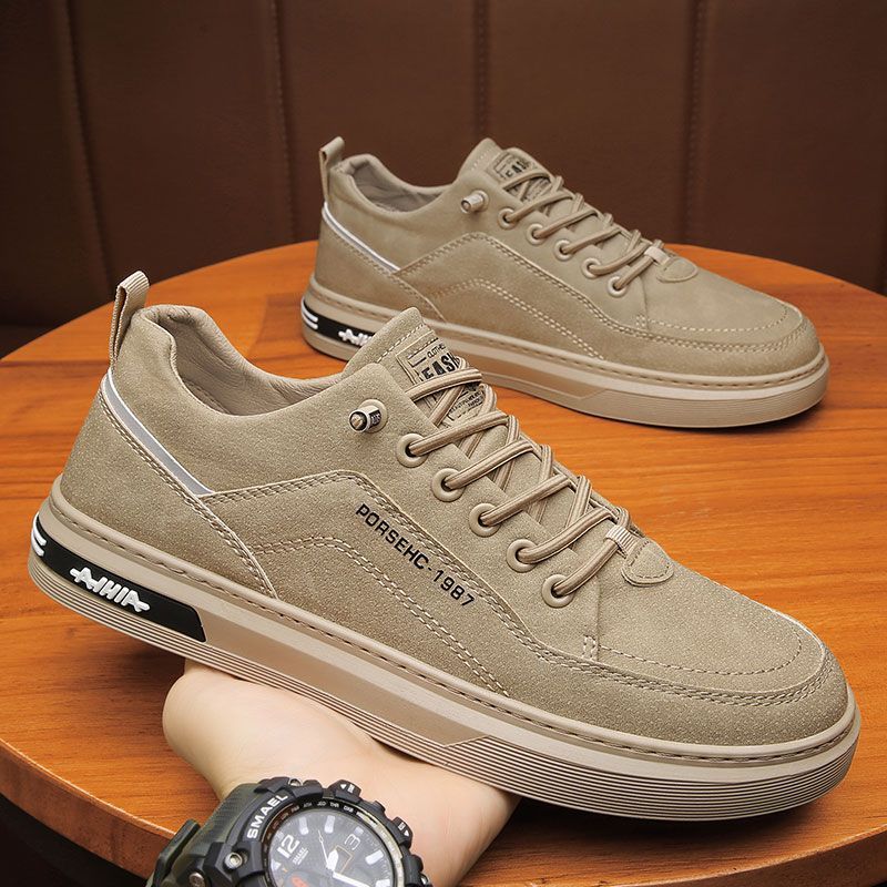 Herren Textil Sneakers mit rutschfester Sohle und modernem Obermaterial