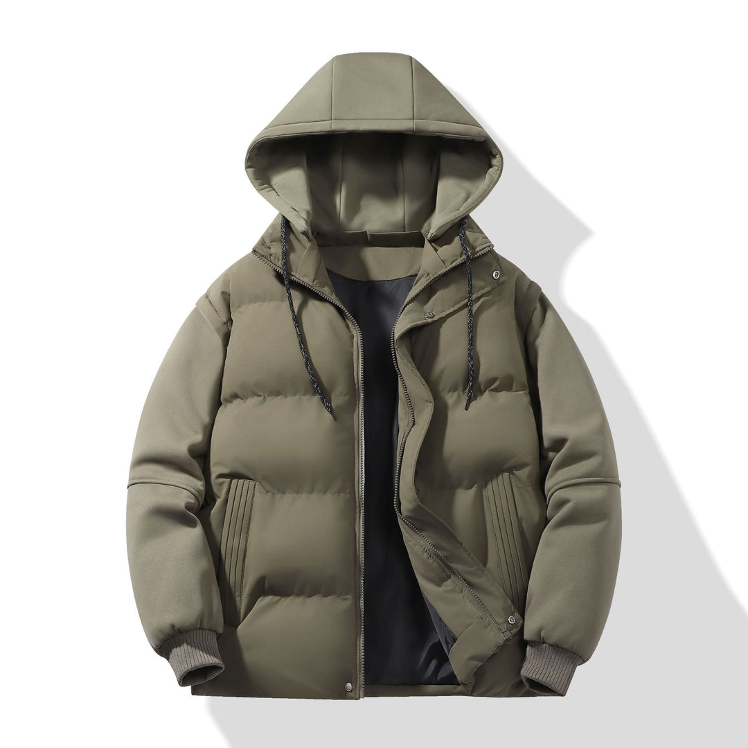 Herren Multifunktionale Steppjacke mit Kapuze Shop Nory