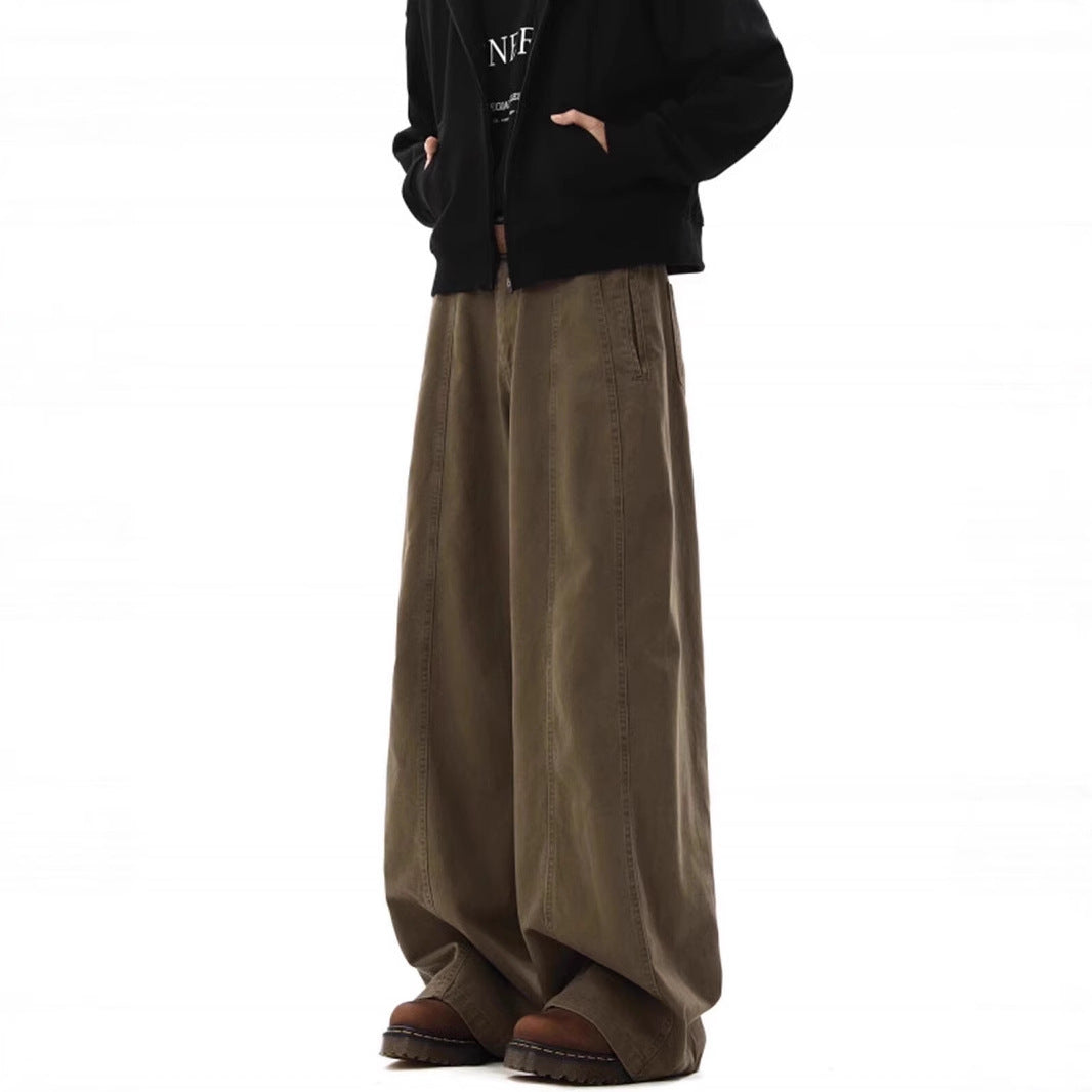 Damen Weitgeschnittene Stoffhose Shop Nory