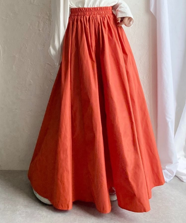 Damen Eleganter Teller‑Maxirock mit hohem Bund, versteckten Eingrifftaschen und verstärktem Saum Shop Nory