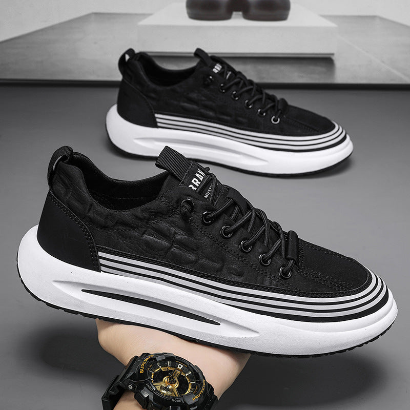 Herren Urbaner Chunky-Sneaker mit gestreifter Zwischensohle und gepolsterter Fersenkappe Shop Nory