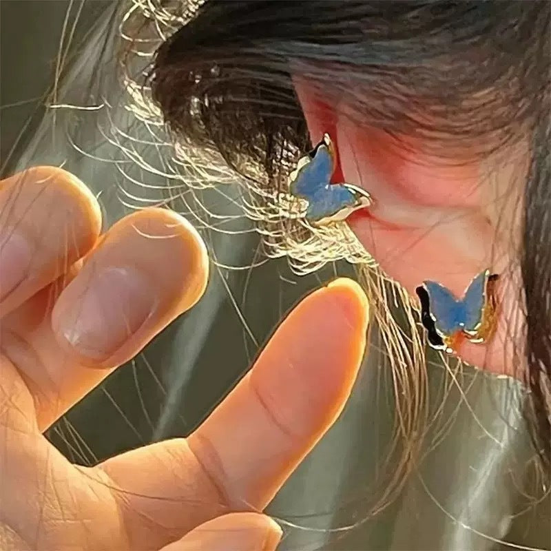 Damen Ohrstecker im filigranen Schmetterlingsdesign Shop Nory