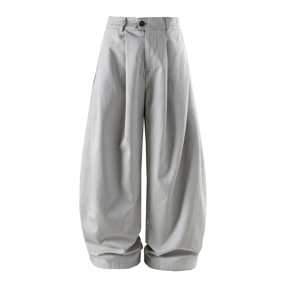 Damen weite High‑Waist‑Culotte mit Kellerfalte und verkürztem Bein Shop Nory