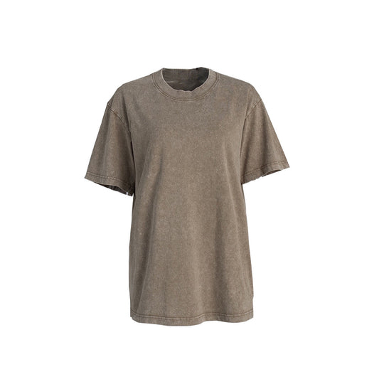Damen Oversized T-Shirt aus hochwertiger Baumwolle