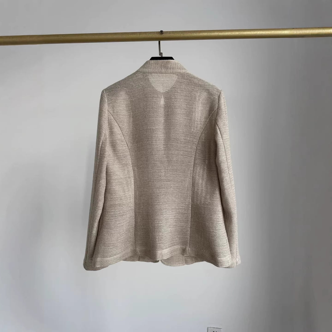 Damen Modische Sommerjacke aus leichtem Gewebe Shop Nory