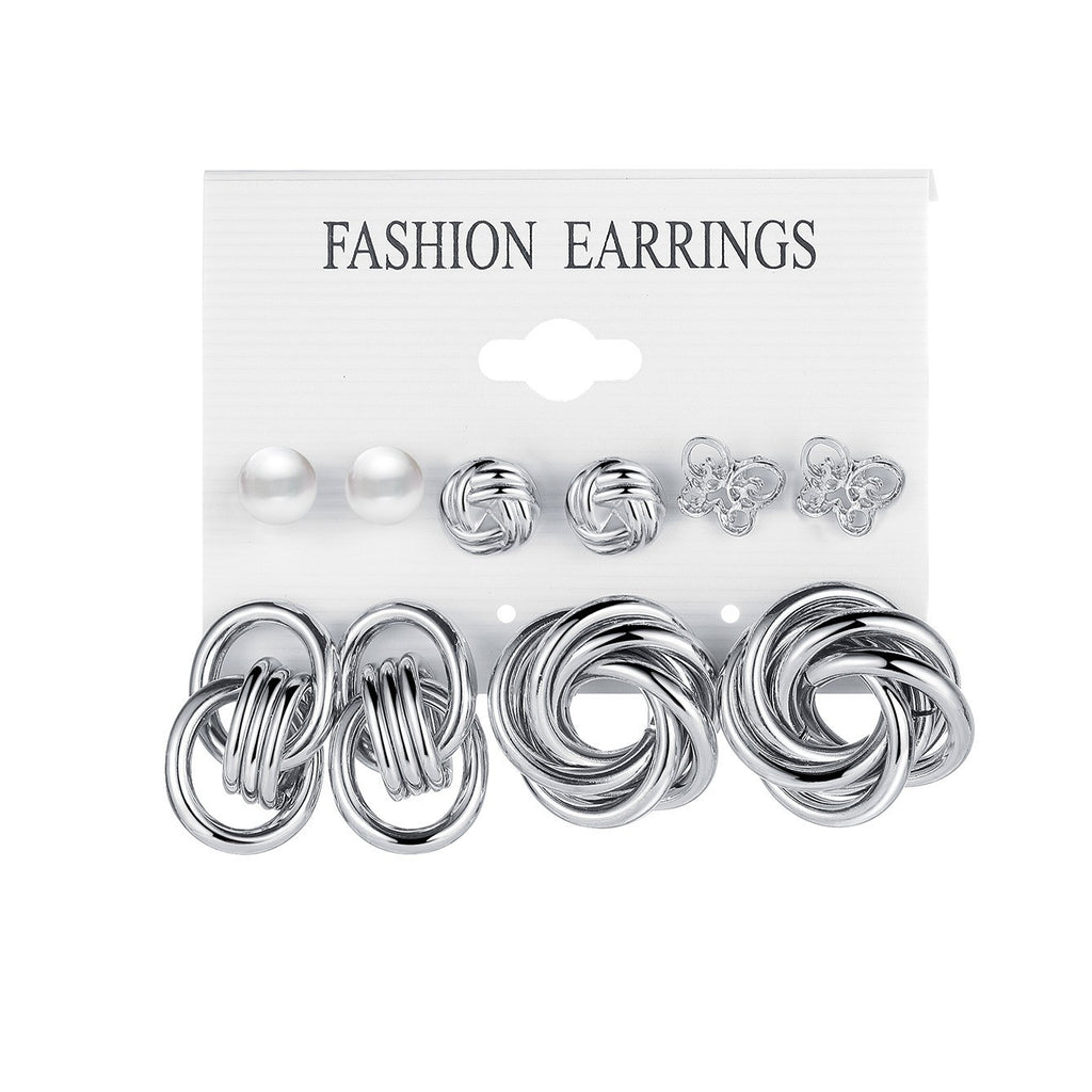 Damen Ohrringe Set mit eleganten Designs und verspielten Details Shop Nory
