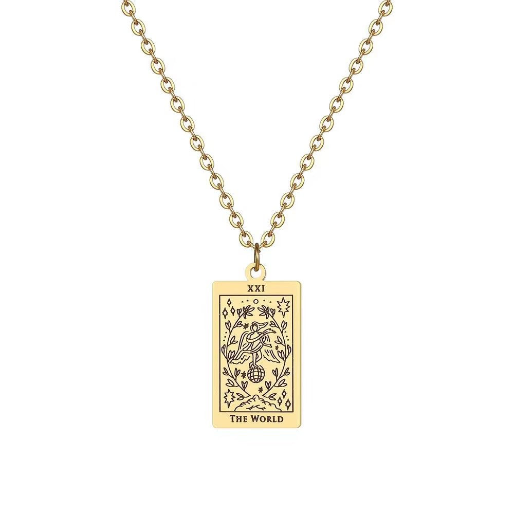 Damen Anhänger mit einzigartigem Tarot-Motiv Shop Nory