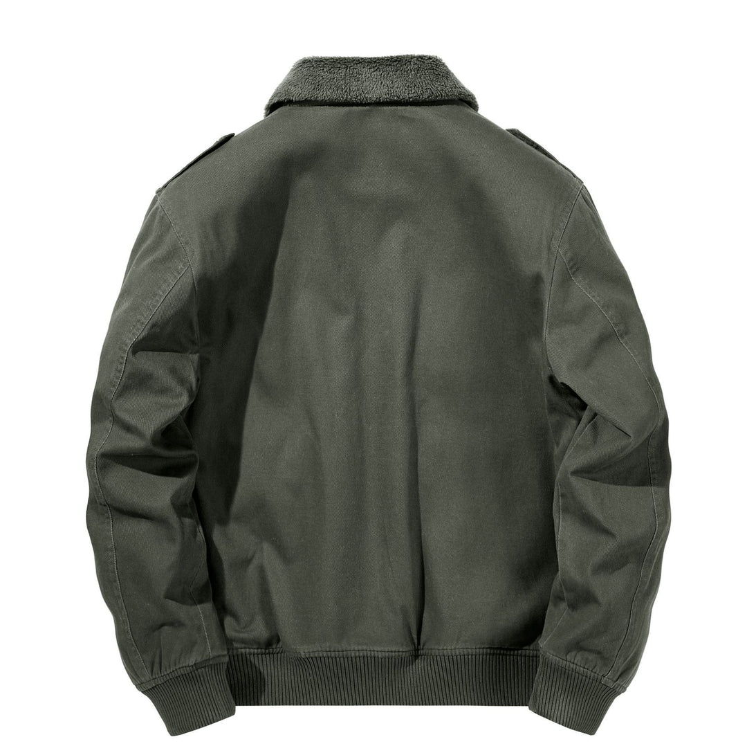 Herren Multifunktions-Pilotenjacke mit Sherpa-Futter, gesteppter Innenlage und aufgesetzten Pattentaschen Shop Nory