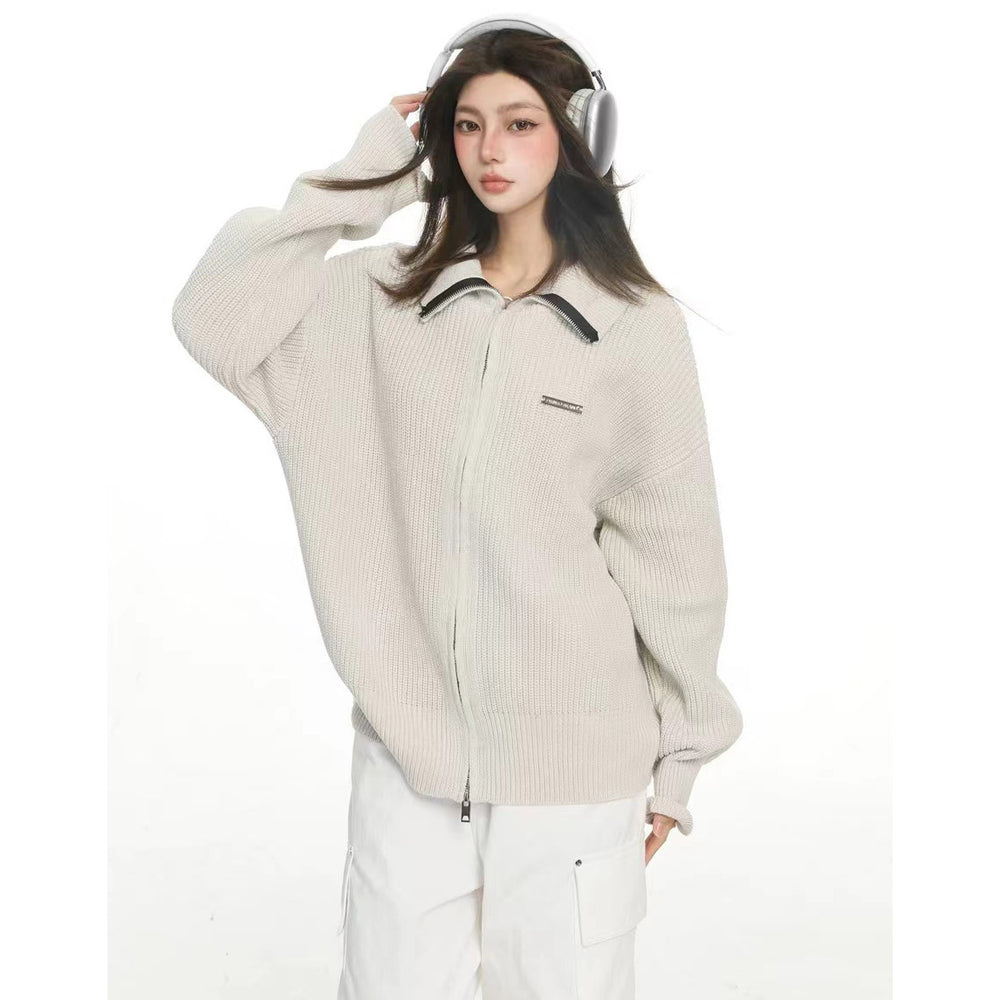 Damen Modische Oversized Strickjacke Shop Nory