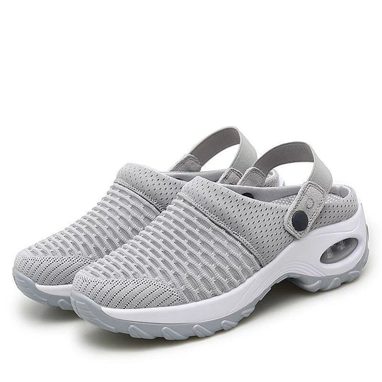 Damen Atmungsaktiver Mesh-Sportclog mit verstellbarem Fersenriemen und Luftdämpfung Shop Nory
