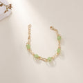 Damen Armband mit kunstvoll geflochtenem Design und edlen Halbedelsteinen Shop Nory