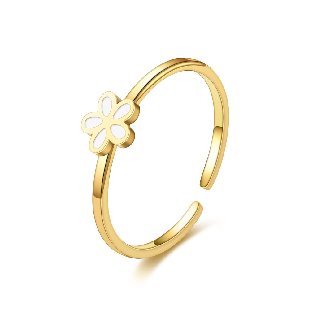 Damen Armreif mit floralem Design und hochwertiger Oberfläche Shop Nory