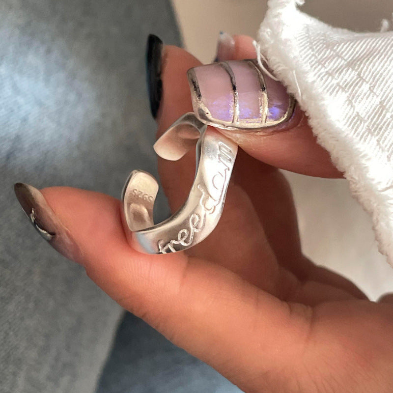 Damen Kreativer und stilvoller Ring mit Mond-Design Shop Nory