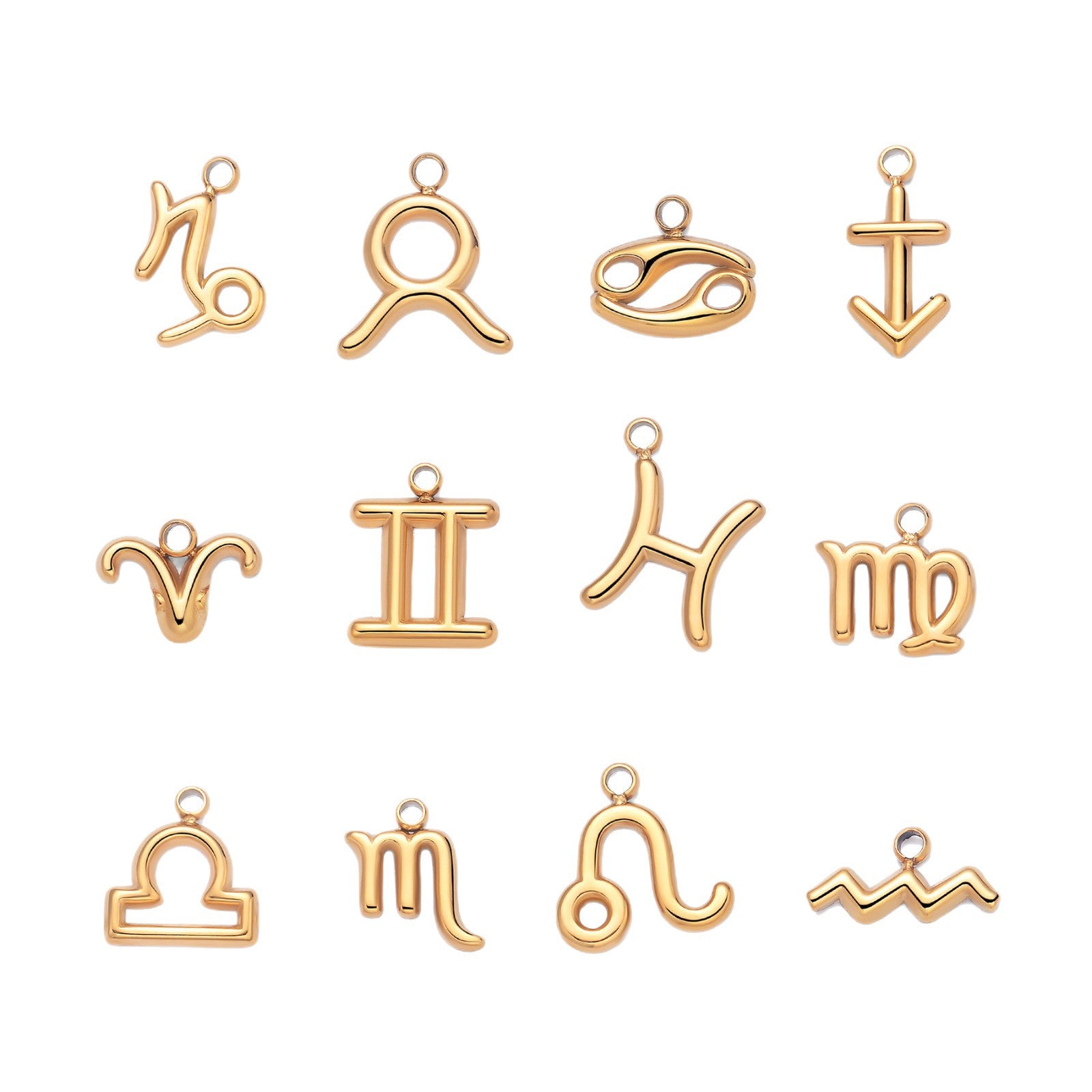 Damen Schmuckanhänger im stilvollen Design mit dem Symbol der Zwillinge Shop Nory