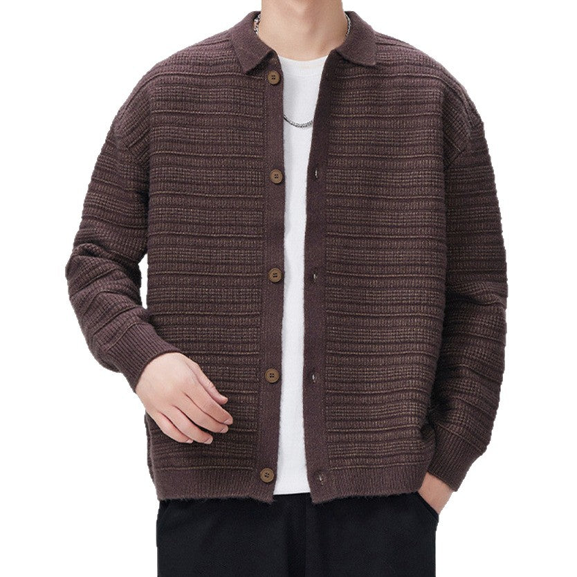 Herren Modische Strickjacke Shop Nory