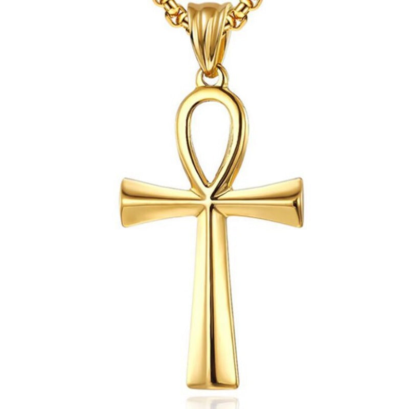 Damen Anhänger mit stilvollem Ankh-Design Shop Nory